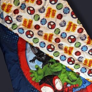 Marvel Toddler Sleep Bundle Sheet & Blankets